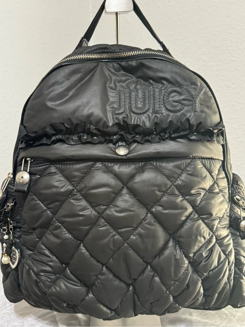 Juicy Couture quilted nylon